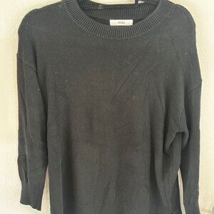 Storq Pima Cotton Sweater XS / S Black